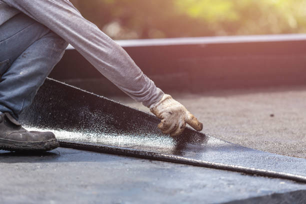 Professional Waterproofing technician working in Sedalia, OH
